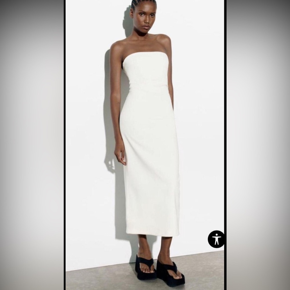 ZARA White Dress